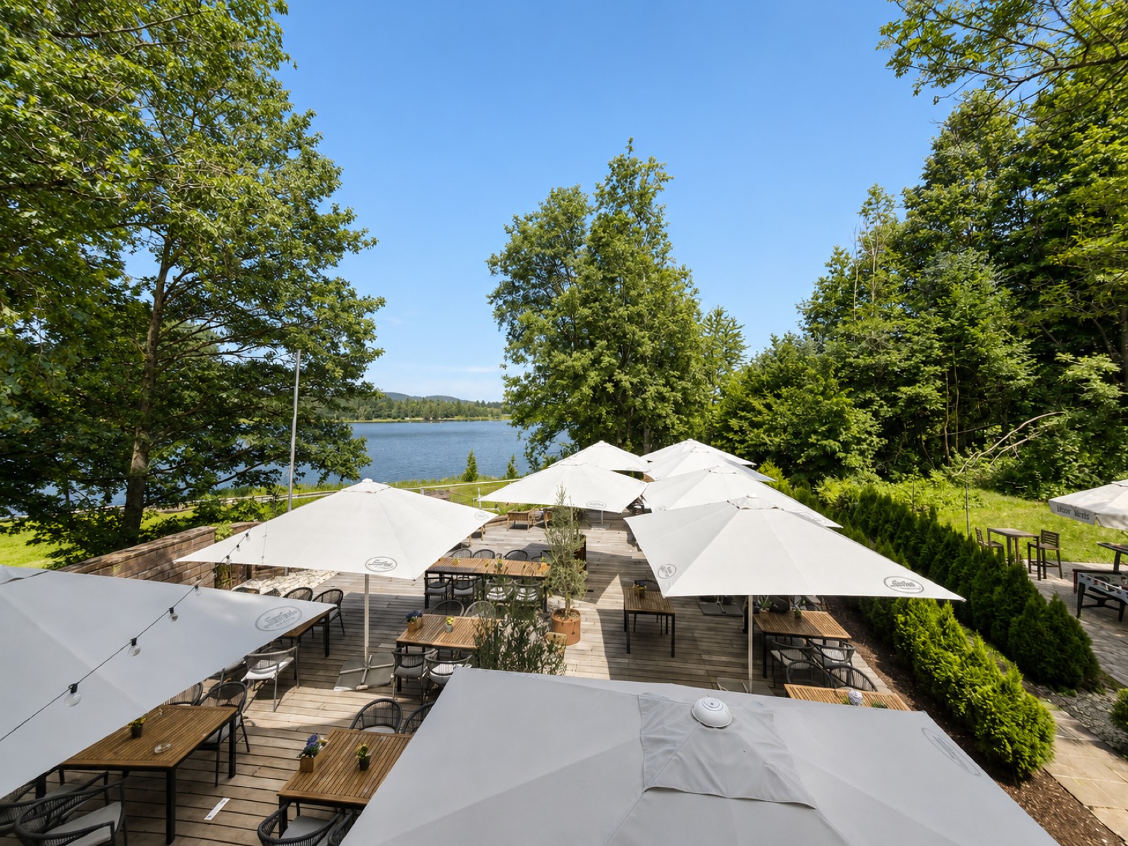 Soier See bei der Lake Lounge in Bad Bayersoien – wenige Schritte von der Ferienwohnung